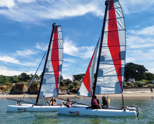 Colonie de vacances, séjour enfant, Poudrantais : voile et croisière 13-16 ans OUL