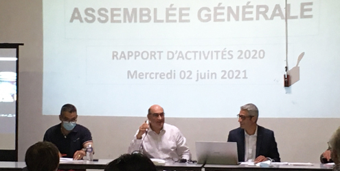 C’est avec grand plaisir que nous vous invitons à notre Assemblée Générale le mercredi 2 juin à 17h00 (avec mise en place des mesures sanitaires). Ordre du jour : - Rapport moral - Rapport d'activités - Rapport financier / compte rendu du commissaire aux comptes - Renouvellement des administrateurs - Questions diverses