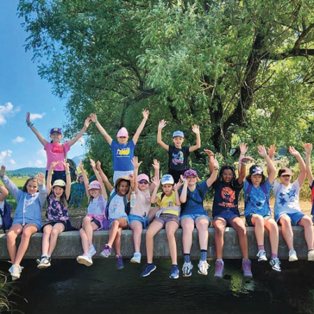 Les enfants à la montagne, randonnées, découverte du Vercors, équitation