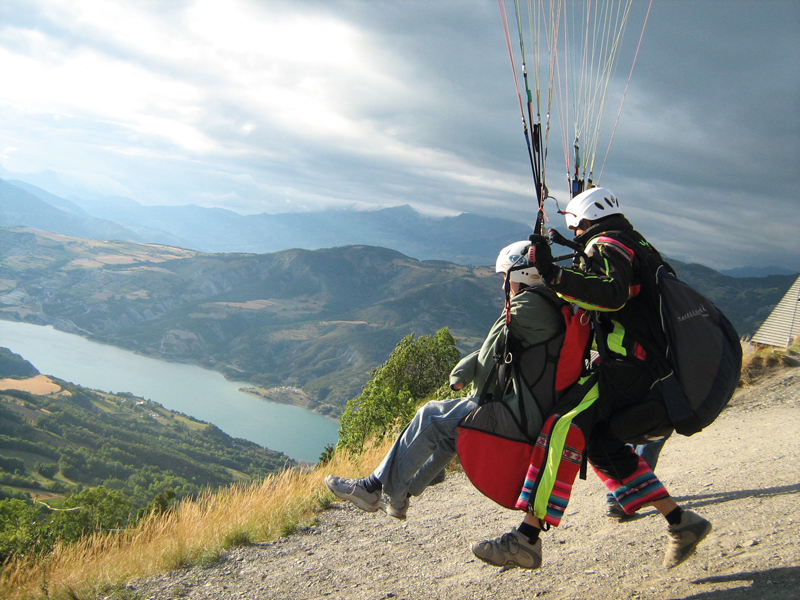 Colonie de vacances, séjours, vacances, Sollières, parapente