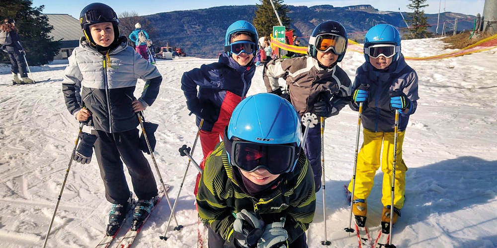 Plaisir de la neige dans le Vercors
