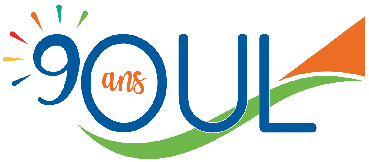 logo OUL anniversaire RVB Oeuvre Universitaire du Loiret